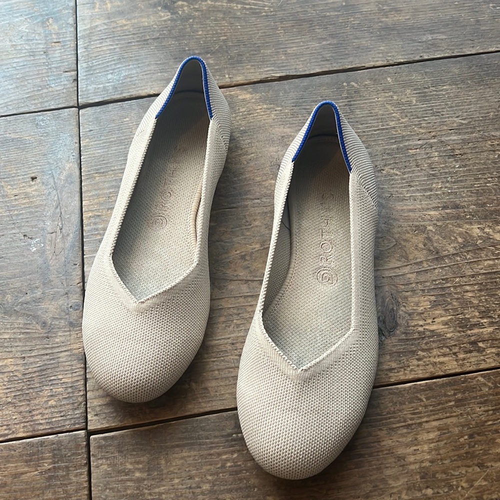 Rothy’s Classic Flat (Camel. Size 9.5)